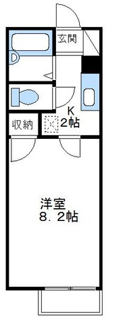 エクレール相原の物件間取画像